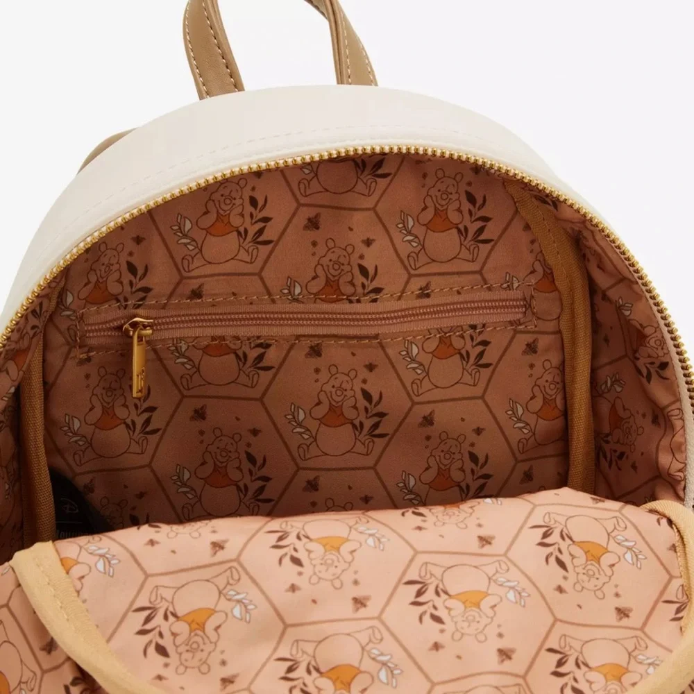 Loungefly Disney Winnie the Pooh Characters Honeycomb Mini Backpack